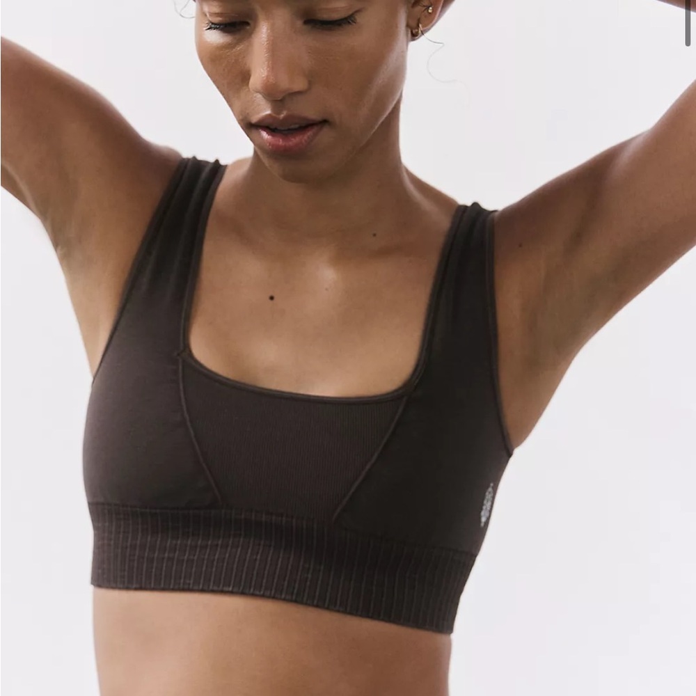 Free People movement Good Karma Square-Neck Bra